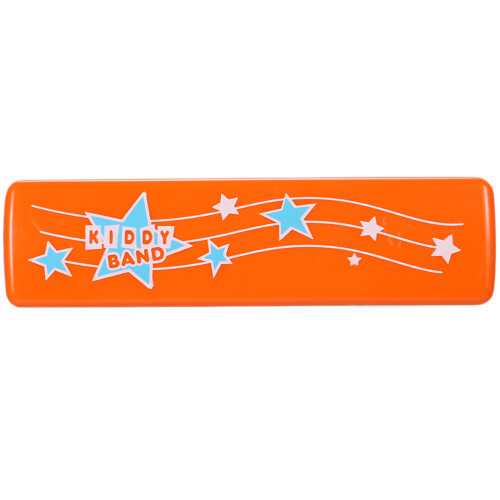 Harmonica Plastique Orange Pour Enfants Jouet Musical