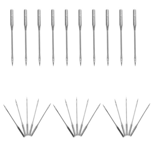 150Pièces Aiguilles Pour Machine À Acier Robustes Argent