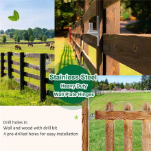 Cerniera Staccabile da 600 Libbre, Cerniera per Porta con Telaio Ad Alta Capacità di Carico, Cerniera per Montaggio A Parete In Acciaio Inossidabile