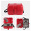 Leveling Instrument Case Single Lock Plastic Total Station Level Storage Box for Surveying Equipment Case Red 6