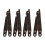 Furniture Box Rotatable Folding Lid Support Hinge Bronze Tone 40Pcs 2