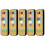 15pcs Wireless Switches 3-Speed Timing Remote Control for E27 Ceiling Fan Light 1-4h Timing Remote Control 4
