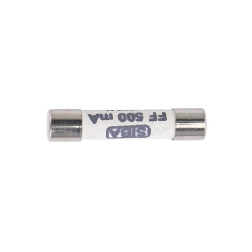 8X 1000V 500MA 6.3 x 32mm Bianca Multimetro Ceramic Fuse 1