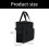 Capacious Planner Bag for Shake Maker Addons and Cups-Black 5