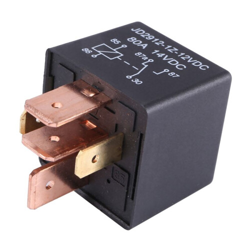 5X 80A  12V 5-Stift DIY Power Relay Bil Lastbilsfordon 1