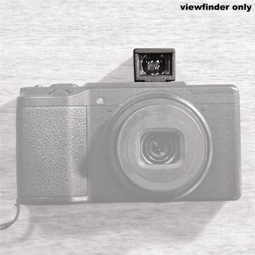 Optical Viewfinder External Side Axis for  GR X Series Precise Framing Clear View Compact  28mm 2