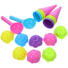 6Ensembles Accessoires Glace Plastique Jouets Sable Pour Enfants