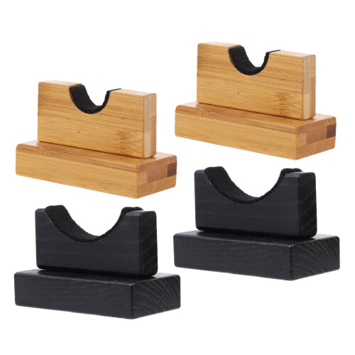 8Pièces Présentoir Bois Bâtons Baseball Multi-Usage Pour