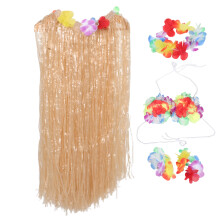 4Ensembles Jupes De Danse Hawaïennes Et Accessoires Variés