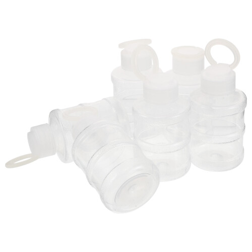 20Pièces Bidons À Jus Transparents En Portable