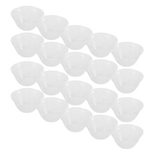 300Pièces Couvre-Pots Transparent En Plastique Pour Protection Plantes
