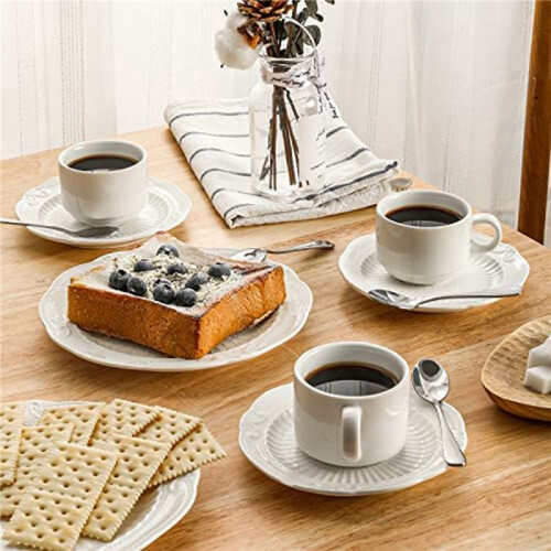 18 Peças de Colher de Café Expresso,  Colher de Café de Aço Inoxidável de 4,7 Polegadas, Colher de Sobremesa 1