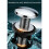 Sink Plug Hole Cover Replacement Washbasin-bright silver L 7
