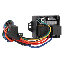 Kit controllore digitale per ventola 12V con interruttore termostatico regolabile per il raffreddamento