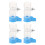 16Pcs Automatic Parrot Water Dispenser Sky-Blue ABS Bird Cage Feeder 1