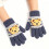 1 Paar weiche Strickhandschuhe für Kinder, täglicher-Rot 4