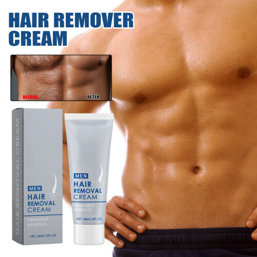 Männer-Haarentfernungsscreme 60 ml x 2 Bio, sanft 2