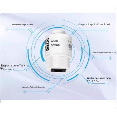 New AO-07 Oxygen Sensor O2 CELL Compatible with MOX-3 1