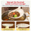 （1 Pack）Kitchen Strainer Spoon with Heat-Resistant-Yellow 2