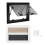 550x400mm RV Push Out Vent Hatch Curtain 1
