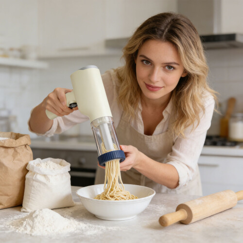 Pack Of 1 Compacts Electric Maker For Effortless Creation-White 1