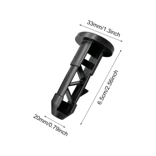 6Pcs Quiet Closing Trash Can Lid Hinge Pin Trash Cover Link 2