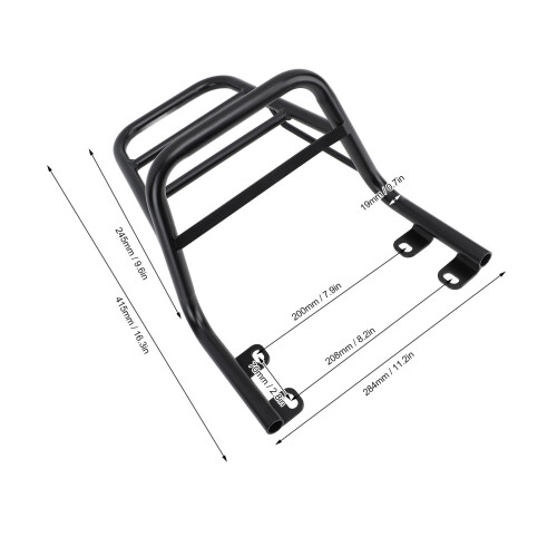 Interceptor 650 / Conti 650 16 mm Storage Schwarz 1