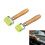 2Pcs Easy Grip Rubber Wheel Roller Tool for Car Insulation Home 2