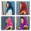 Classical Bandana Scarf Wind Resistant-Emerald blue rose re 3