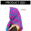 Classical Bandana Scarf Wind Resistant-Emerald blue rose re 4