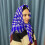 Classical Bandana Scarf Wind Resistant-Emerald blue rose re 6