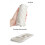 Anti Slip Kitchen Counter Mats Thickened-Transparent color 5