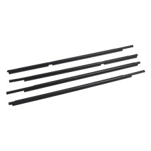 4PCS Rubber Weatherstrip for Yaris Door Window
