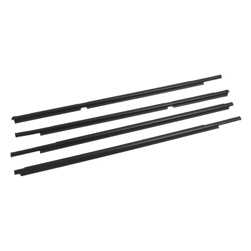 4PCS Rubber Weatherstrip for Yaris Door Window