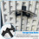 Easy Installation Utility Hanger Space Saving Garage-Gray 3