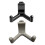 Multifunctional ABS Utility Hook For Garage And Garden-Black 4