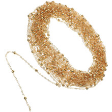 Golden Copper Necklace Chains for Jewelry Making DIY Accessories