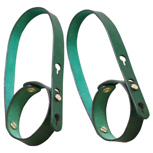 2Stk PU Leder Becherhalter Grün Wiederverwendbar Kaffee Sleeve