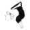 5Ensembles Lot Oreilles Et Queue De Chat Pour Fête Cosplay 1