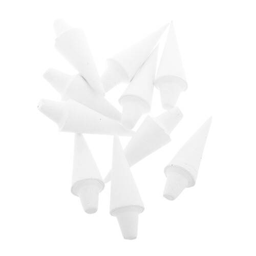 50Pièces Accessoires Four Céramique Clous Support Rigides Blancs