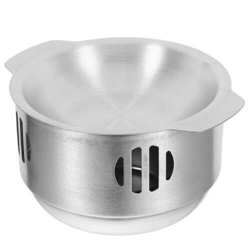 4Sets Hausküche Edelstahltopf Mit Herd Praktisch Leicht Silber