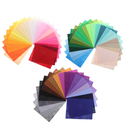 264Pièces Feutrine Non Tissée Colorée Pour Couture