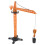 4Pcs Construction Crane Toy Model Plastic for Kids Interactive Playset 1