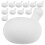 60Pièces Inserts Bulles Tpr Blancs Pour Jouets À Presser Déco DIY 1
