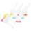 40Sets Egg Holder Assorted Colors Cute Foot Design for Kitchen 1