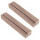 4Pièces Porte-Couvercle Puzzle Bois Clair - Support Décoratif De Table 1