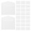 400Pcs White Paper Envelopes Plain Kraft Card Storage for Greeting Use 1