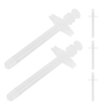 25Pièces Distributeur Médicaments Animaux Tube Doux PP