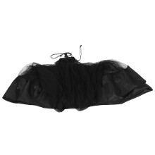 4Pcs Single Person Black Mesh Tent Portable Oxford Fabric Camping Net