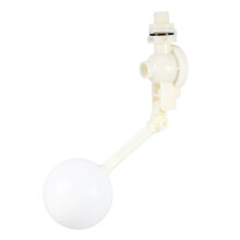 Automatic ABS Float Valve for Water Tanks Hydroponics Beige